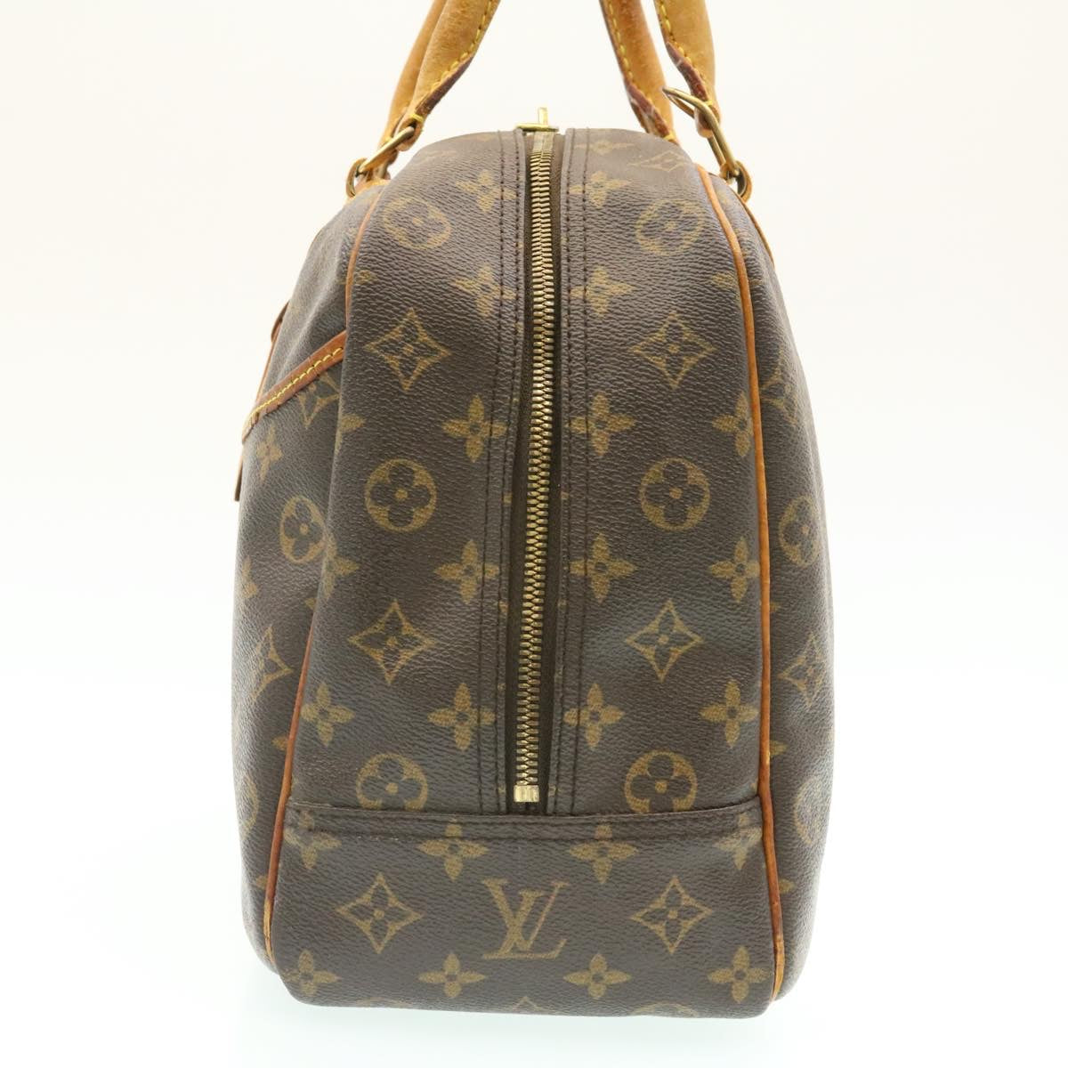 LOUIS VUITTON Monogram Deauville Hand Bag LV Auth ki1069