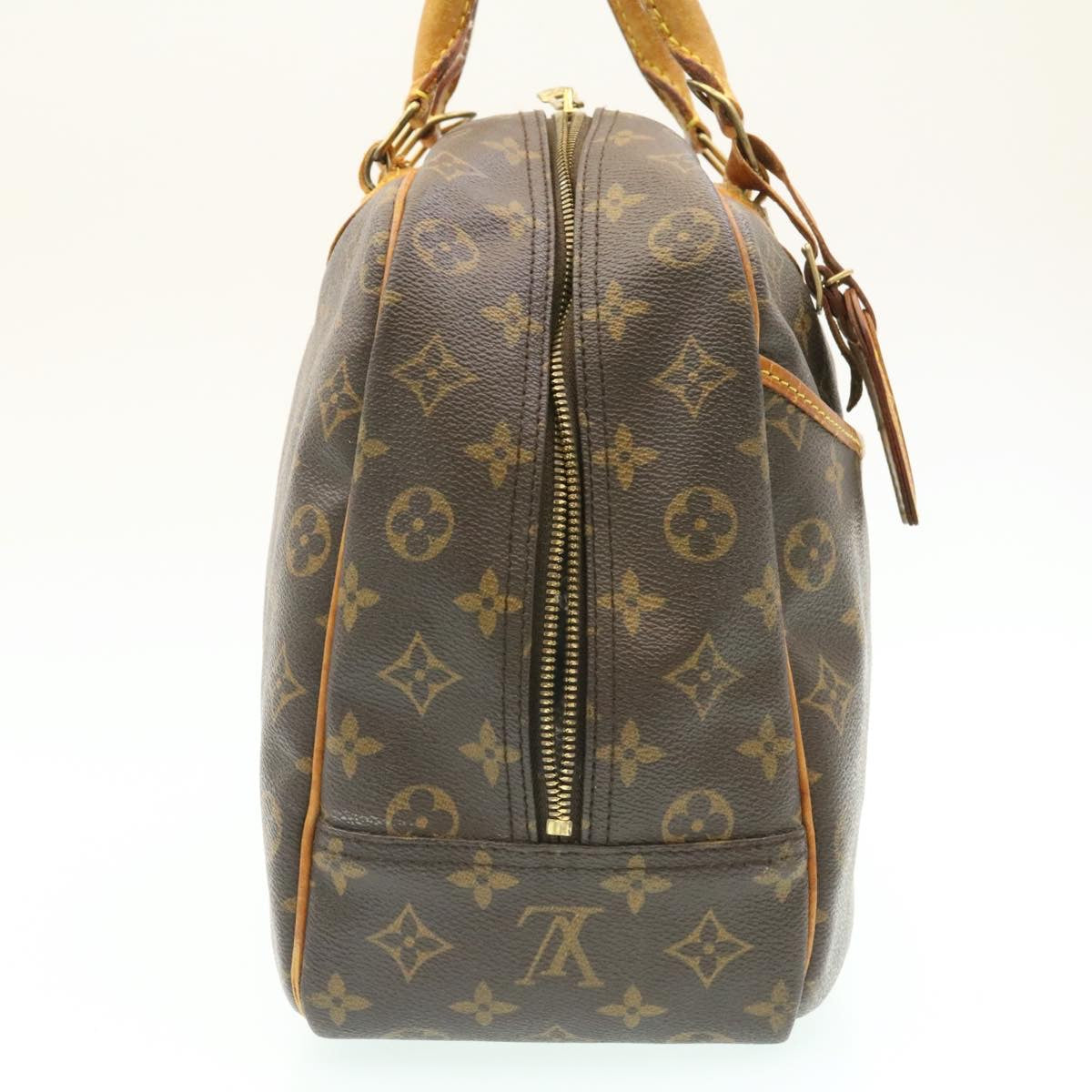 LOUIS VUITTON Monogram Deauville Hand Bag LV Auth ki1069