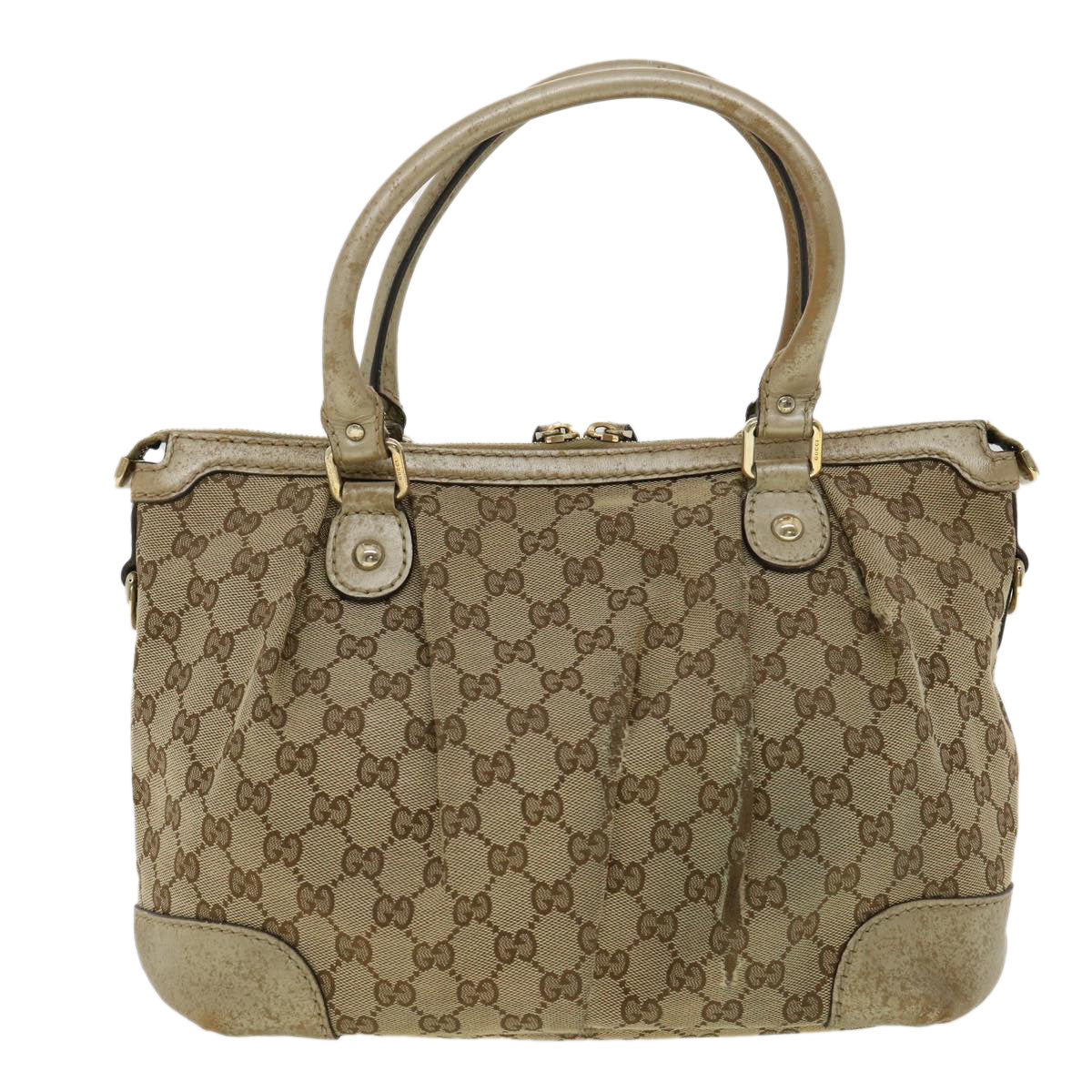 Gucci Canvas Shoulder Bag