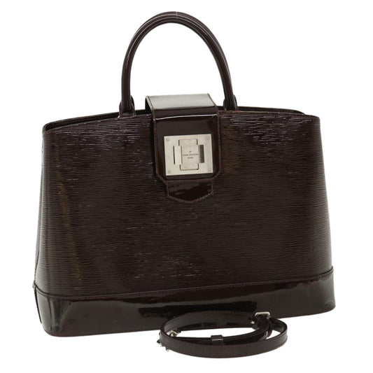 LOUIS VUITTON Epi Electric Mirabeau GM Hand Bag brunnue electric M40455 ki2559
