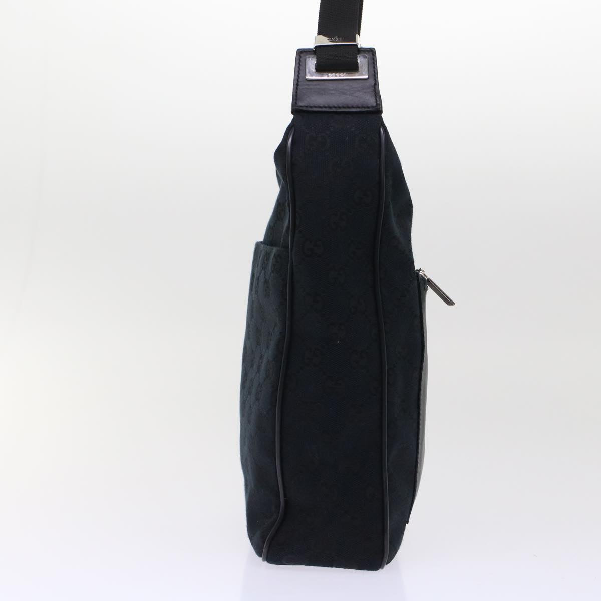 Gucci Leather Canvas Shoulder Bag