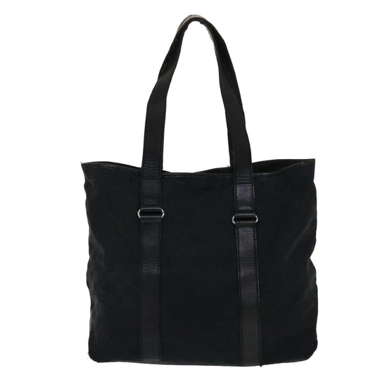 Gucci Leather Canvas Tote