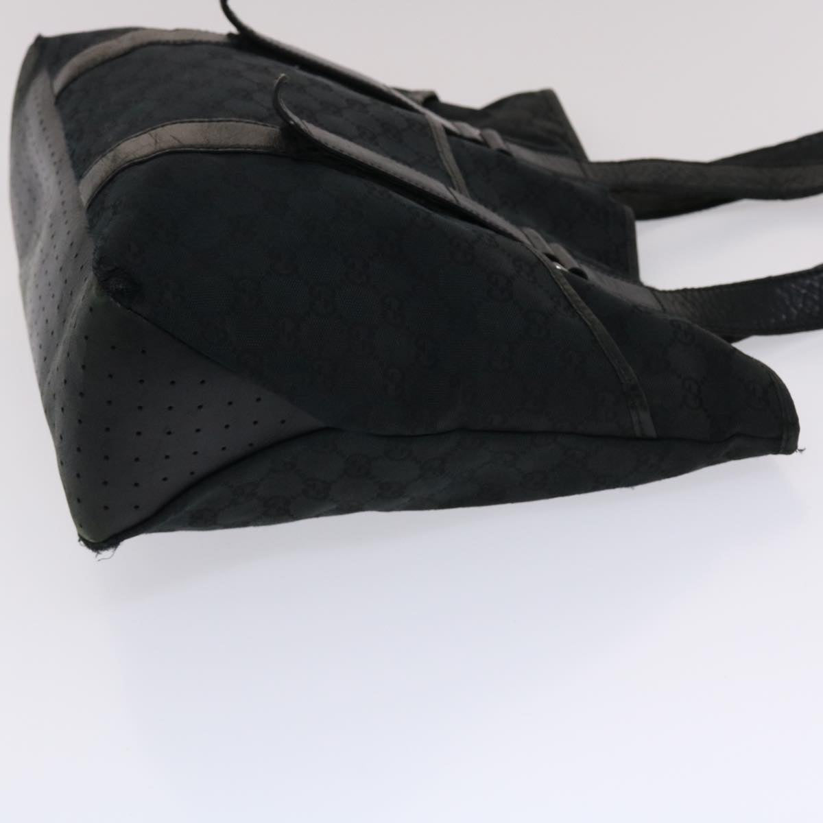 Gucci Leather Canvas Tote