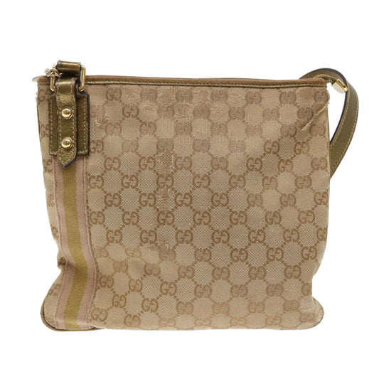 Gucci Canvas Shoulder Bag