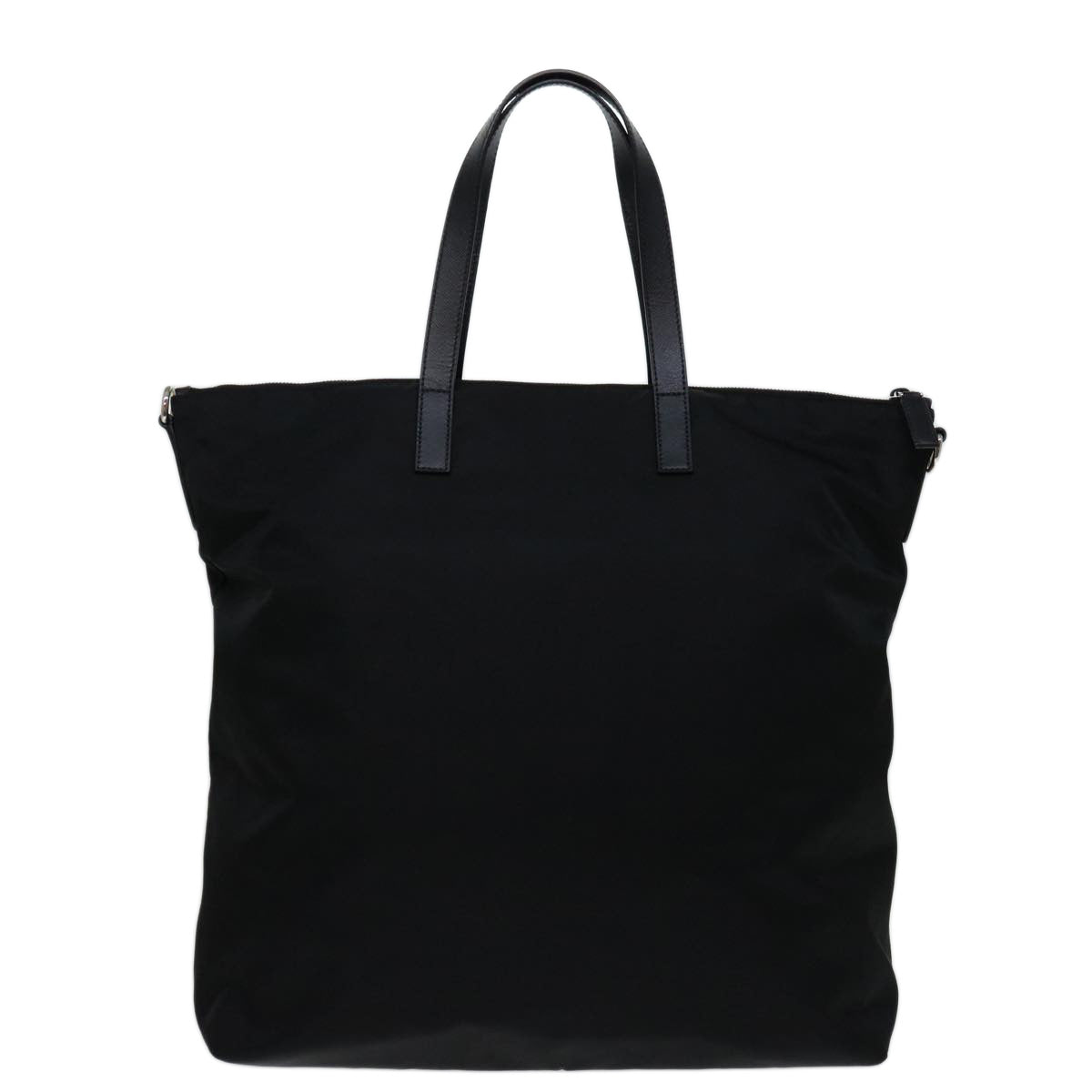 PRADA Shoulder Bag Nylon 2way Black Auth ki4294A