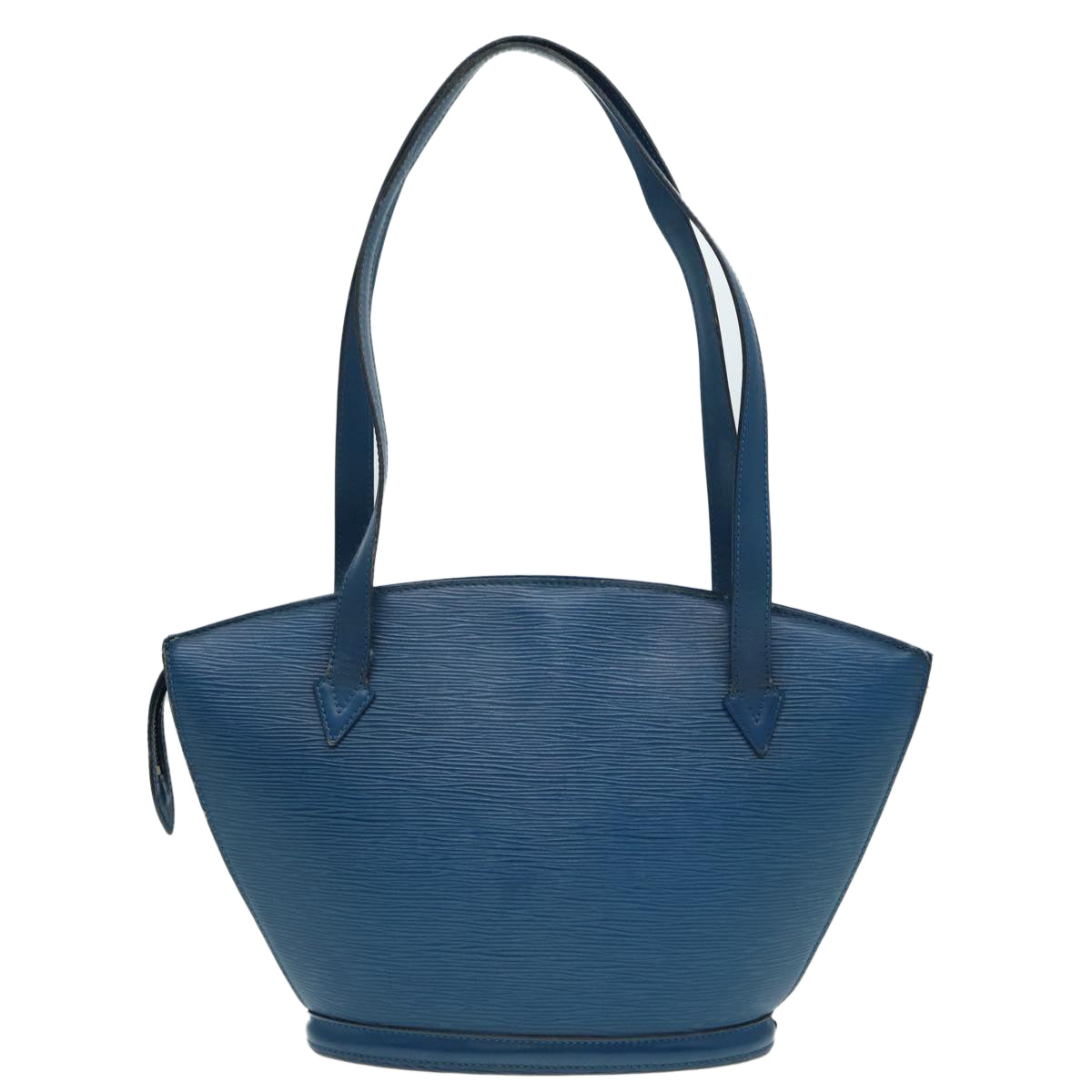 LOUIS VUITTON Epi Saint Jacques Poignees Long Hand Bag Blue Auth ki4730