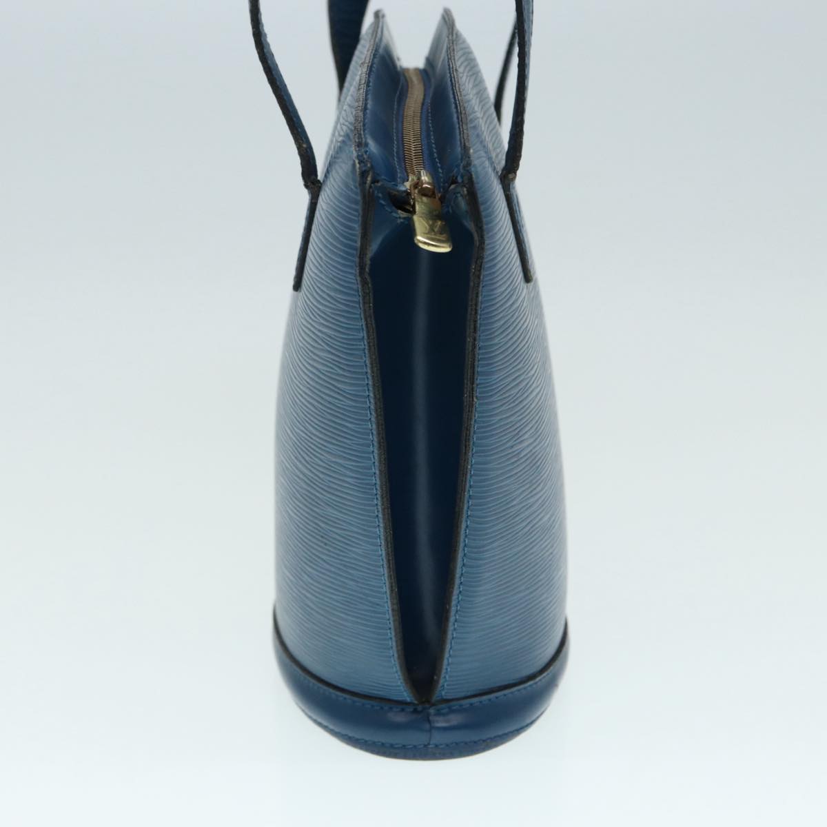LOUIS VUITTON Epi Saint Jacques Poignees Long Hand Bag Blue Auth ki4730