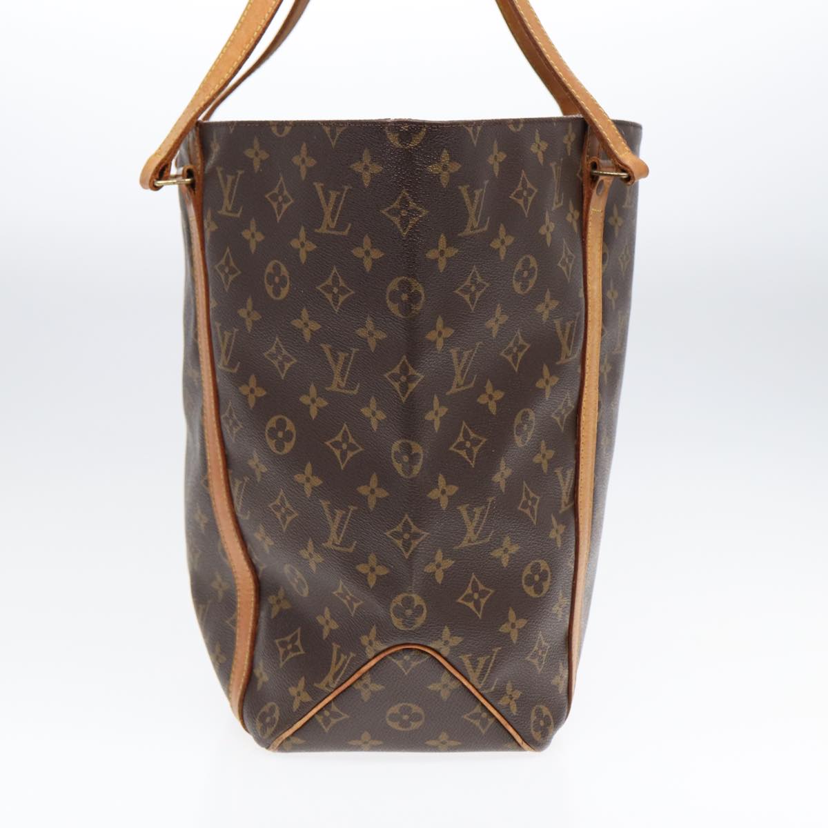 LOUIS VUITTON Monogram Sac Shopping Tote Bag LV Auth ki4733