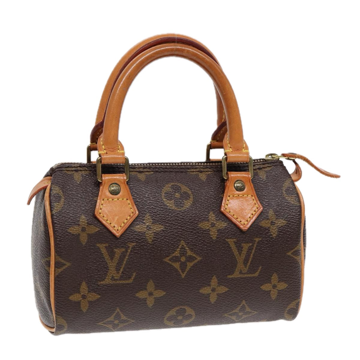 LOUIS VUITTON Monogram Mini Hand Bag LV Auth ki4738
