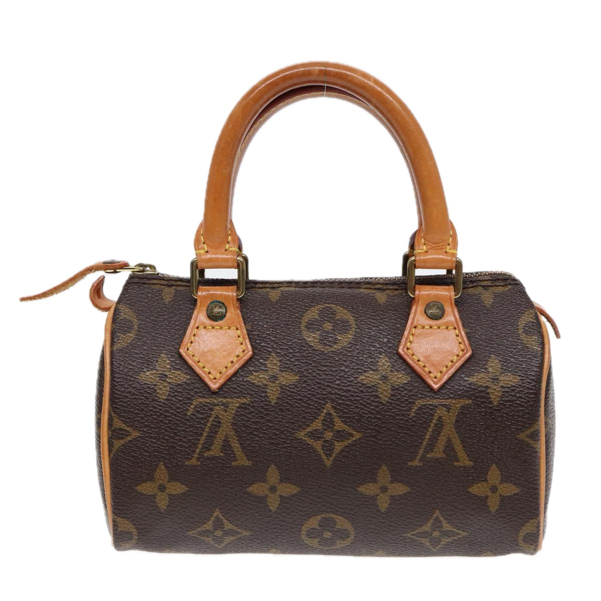 LOUIS VUITTON Monogram Mini Hand Bag LV Auth ki4738