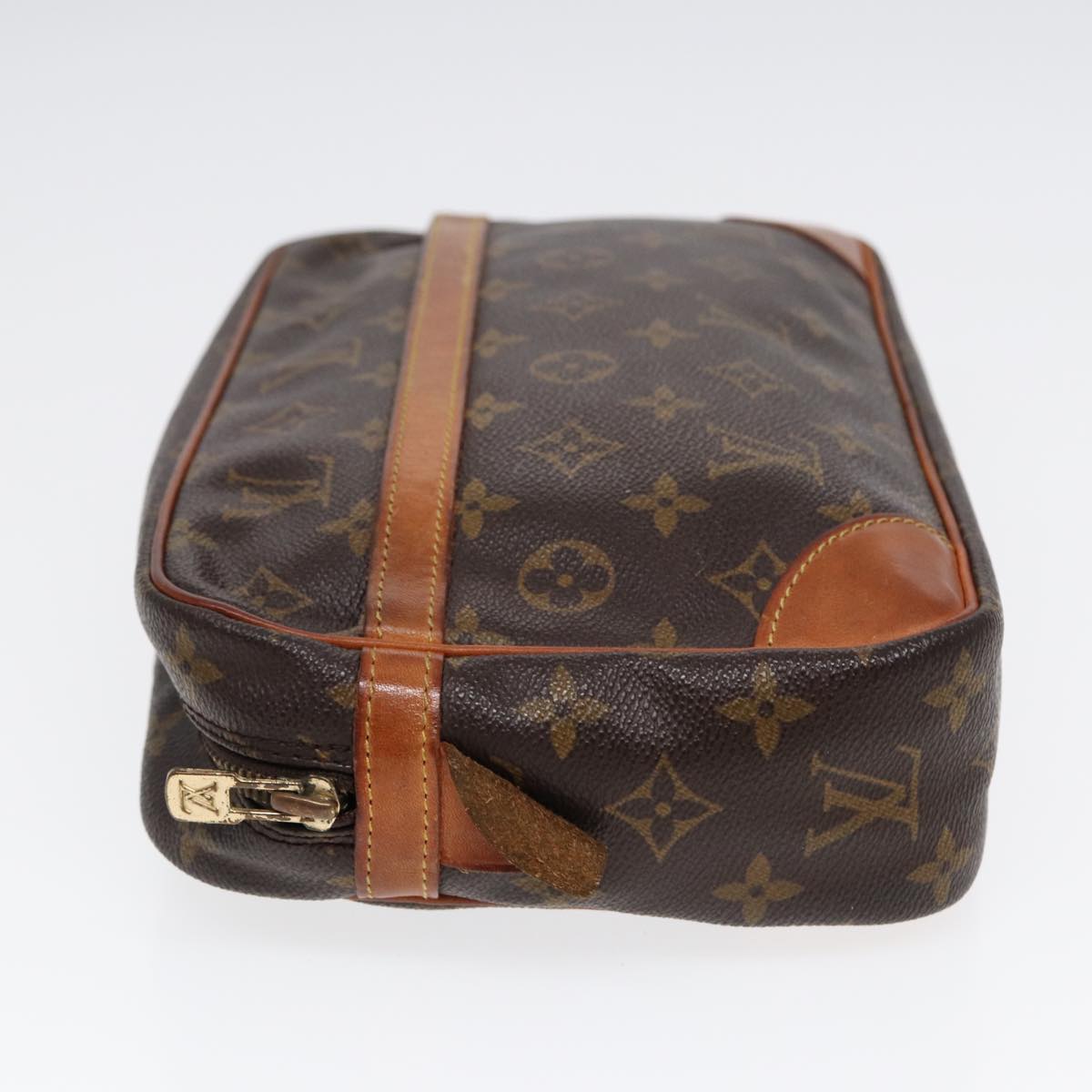 LOUIS VUITTON Monogram Compiegne 28 Clutch Bag LV Auth ki4774