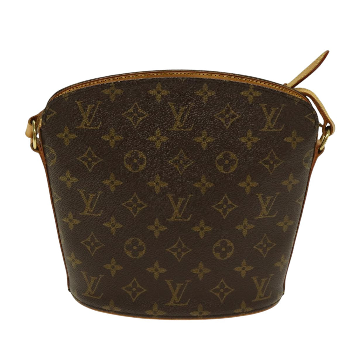 LOUIS VUITTON Monogram Drouot Shoulder Shoulder Bag LV Auth ki4779