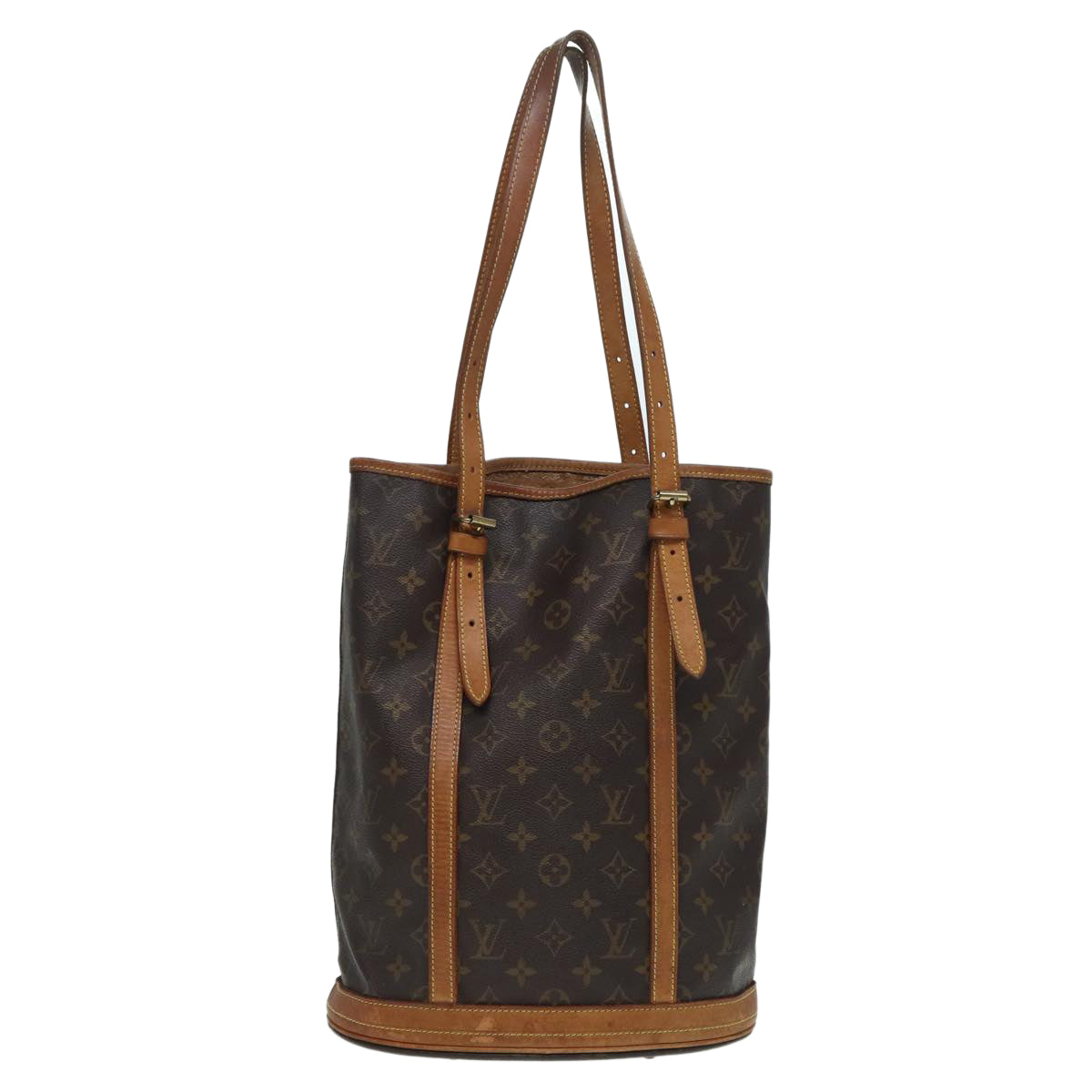 LOUIS VUITTON Monogram Bucket GM Shoulder Bag LV Auth ki4796