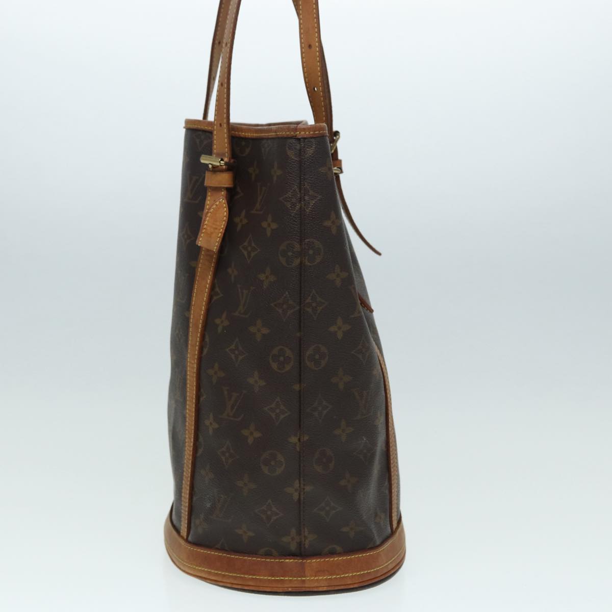 LOUIS VUITTON Monogram Bucket GM Shoulder Bag LV Auth ki4796