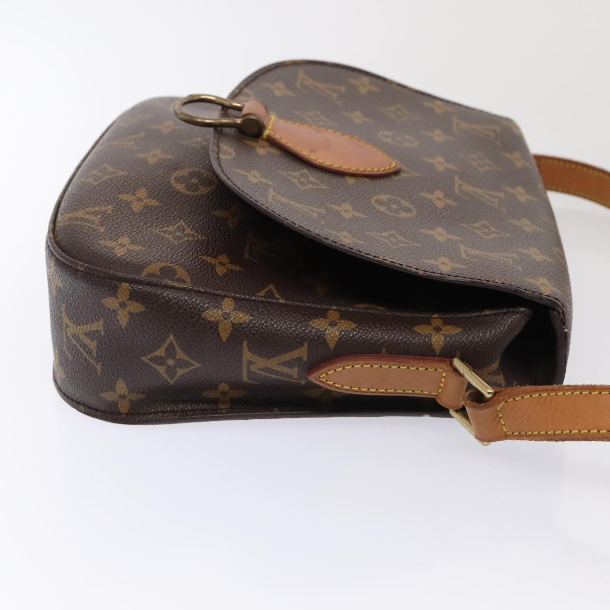 LOUIS VUITTON Monogram Saint Cloud GM Shoulder Bag M51242 LV Auth ki4818