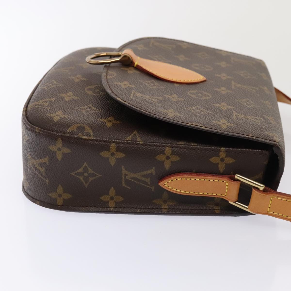 LOUIS VUITTON Monogram Saint Cloud GM Shoulder Bag M51242 LV Auth ki4865