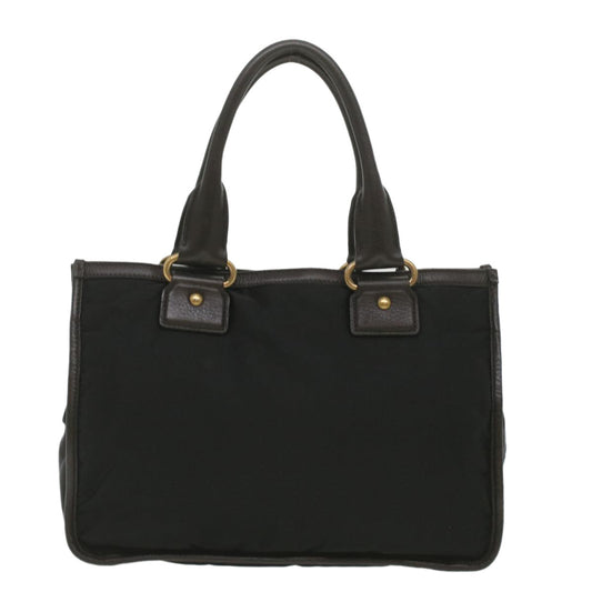 Prada Hand Bag Nylon 2way Black