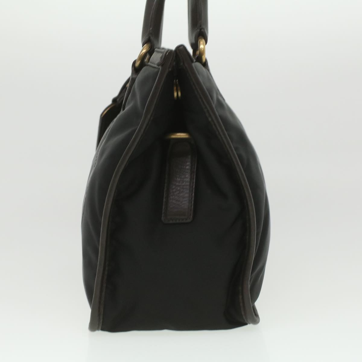 Prada Hand Bag Nylon 2way Black