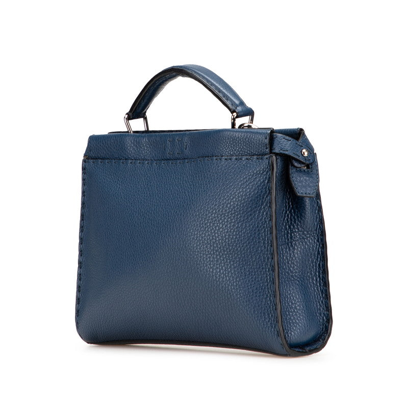 Fendi Peekaboo Fit Mini Leather 2way Bag