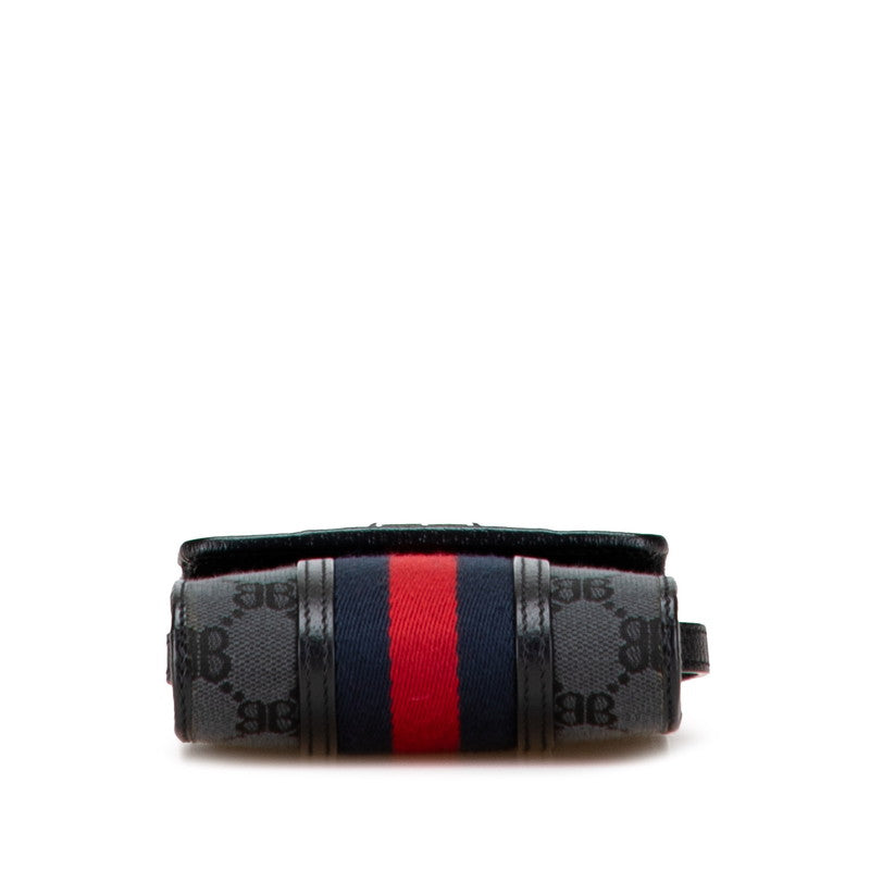 Gucci The Hacker Project Balenciaga Canvas Leather Shoulder Bag