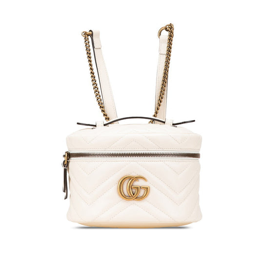 Gucci GG Marmont Leather Backpack