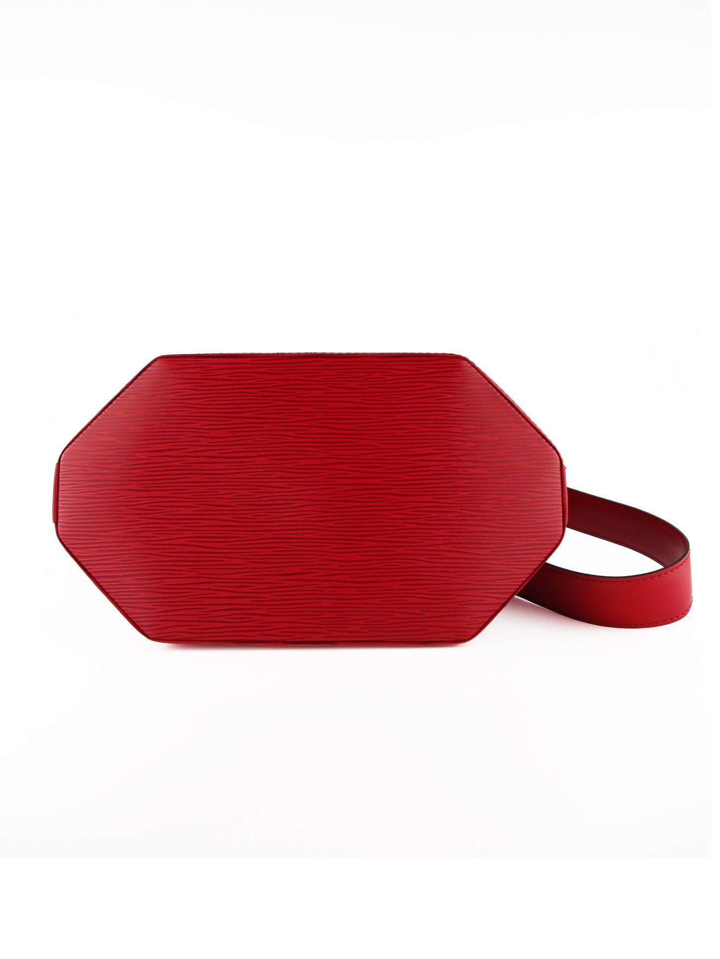 Louis Vuitton Red Epi Sac D Epaule PM