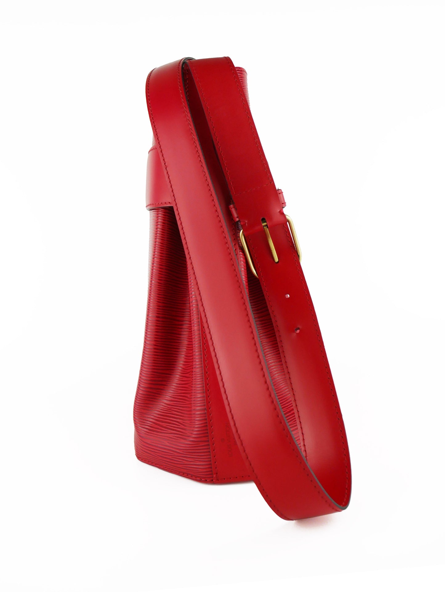 Louis Vuitton Red Epi Sac D Epaule PM