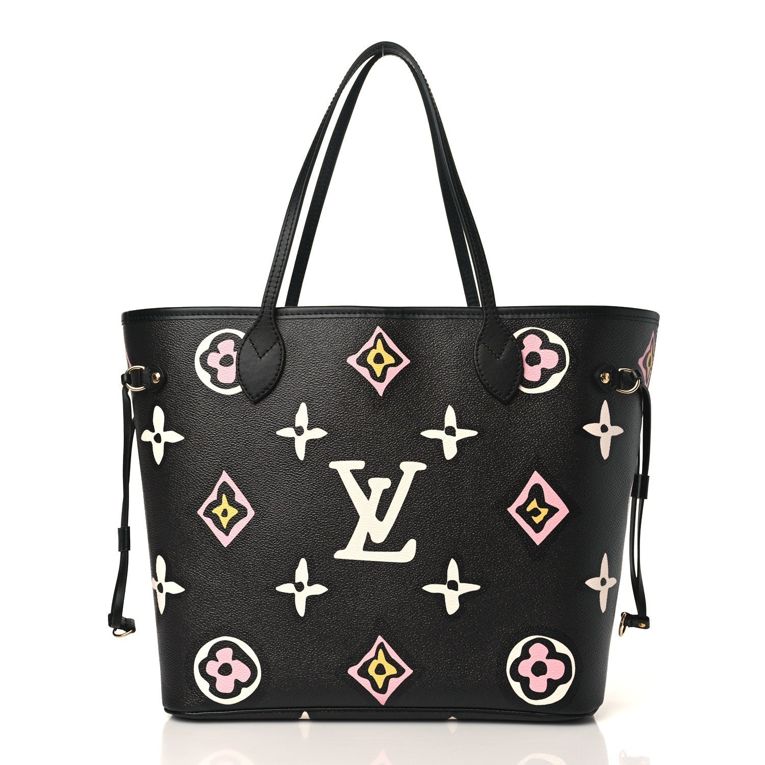Louis Vuitton Neverfull Wild at Heart illustration Tote