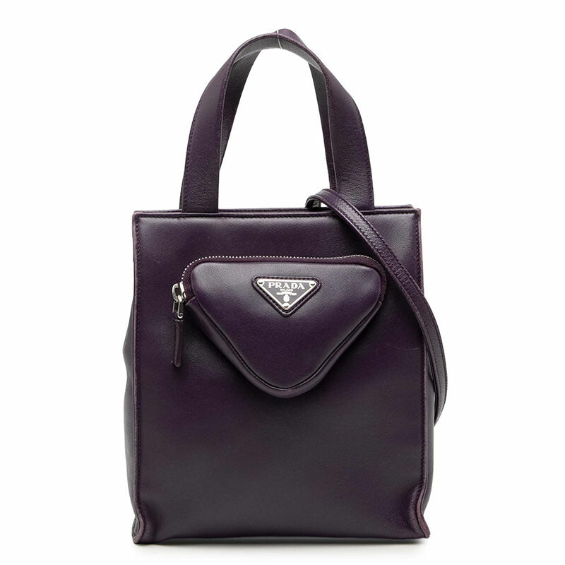 Prada 1BG418 Leather 2way Bag