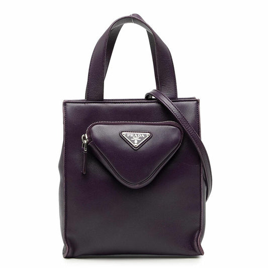 Prada 1BG418 Leather 2way Bag