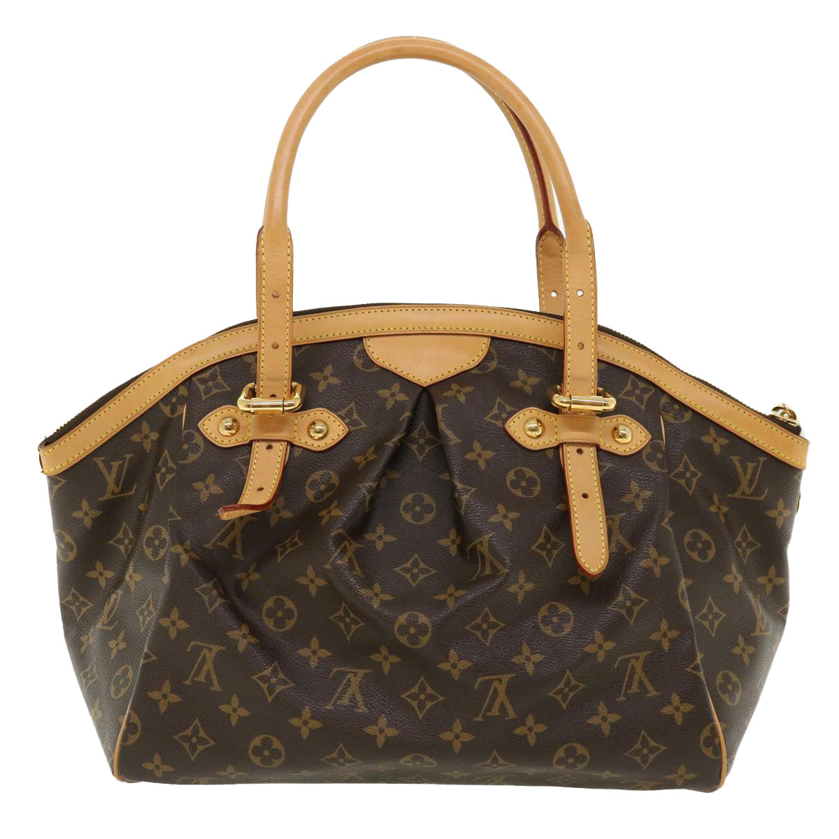 LOUIS VUITTON Monogram Tivori GM Hand Bag M40144 LV Auth lt723