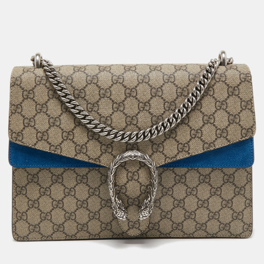 Gucci Lou Canvas Shoulder Bag
