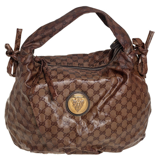 Gucci Beige Canvas Shoulder Bag Style 2