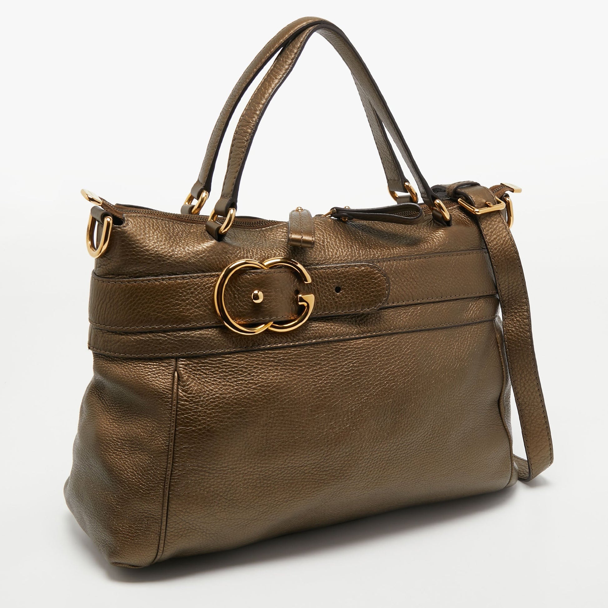 Gucci Lou Leather Tote