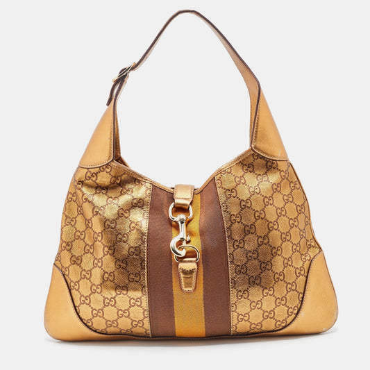 Gucci Lou Leather Shoulder Bag