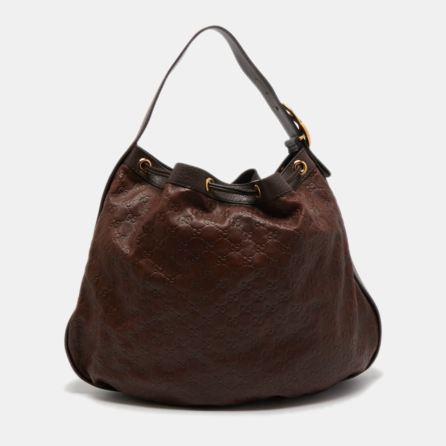Gucci Lou Leather Shoulder Bag
