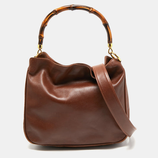 Gucci Lou Leather Top Handle Handbag