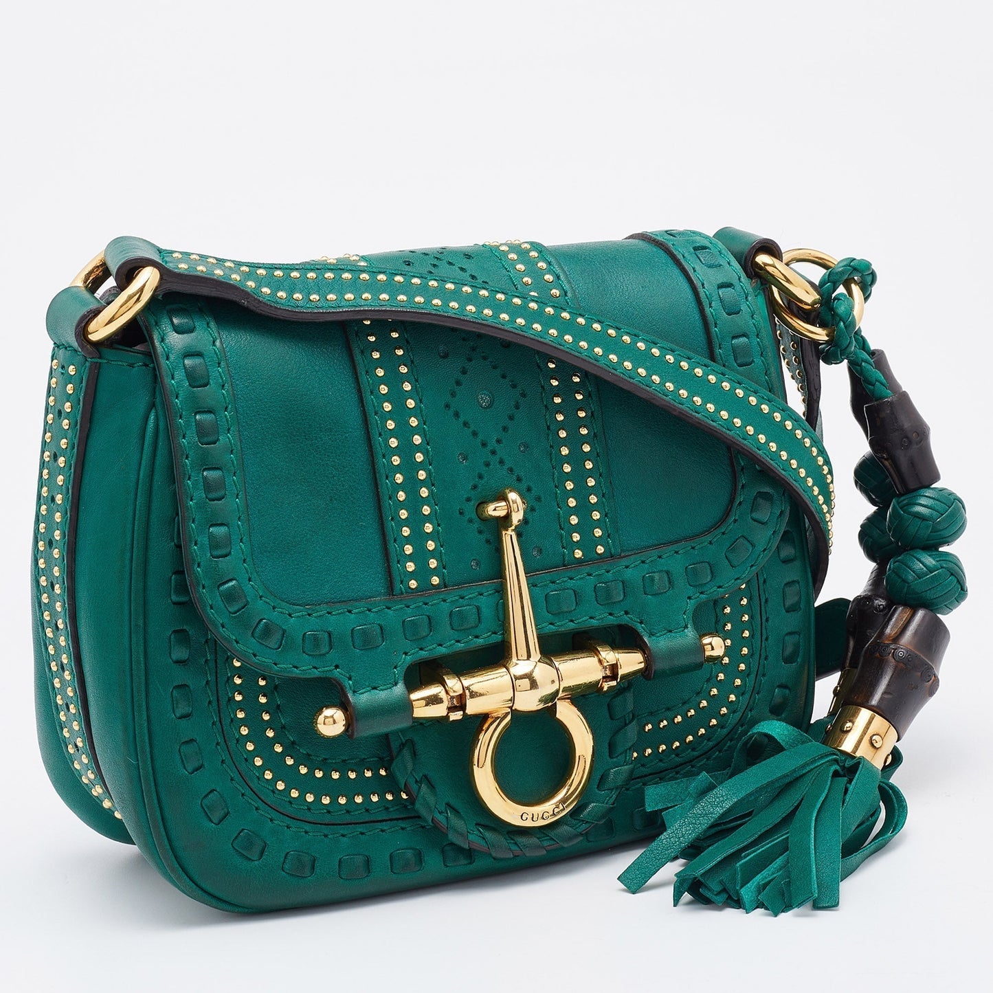 Gucci Lou Leather Shoulder Bag