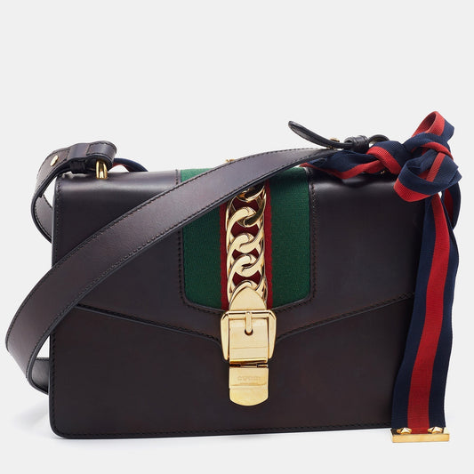 Gucci Lou Leather Shoulder Bag