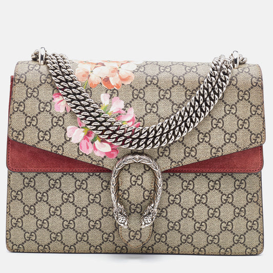 Gucci Lou Canvas Shoulder Bag