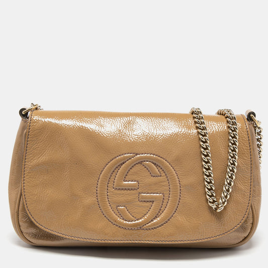 Gucci Lou Leather Shoulder Bag