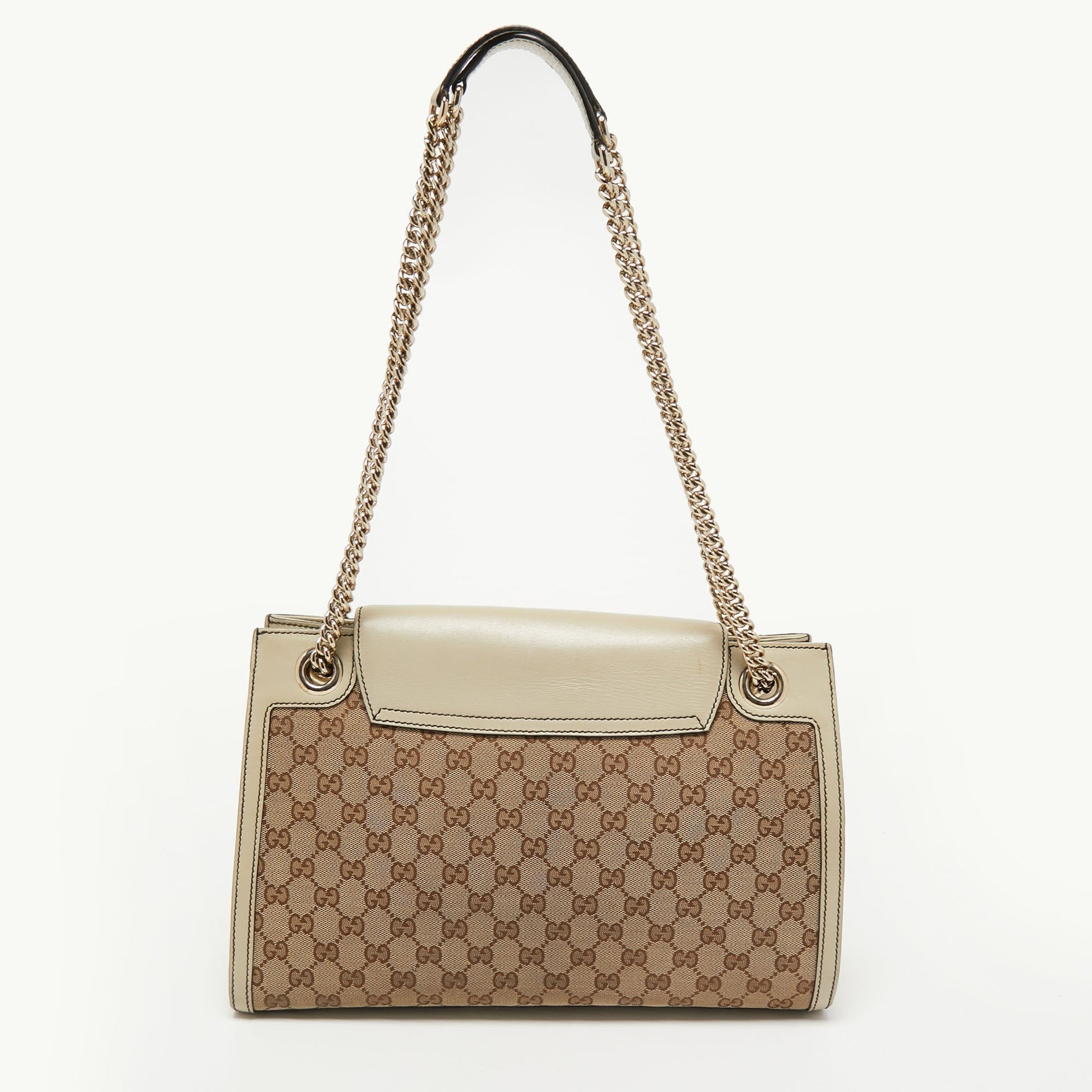 Gucci Lou Chain Leather Shoulder Bag
