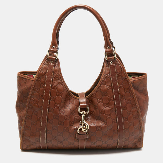 Gucci Lou Leather Shoulder Bag