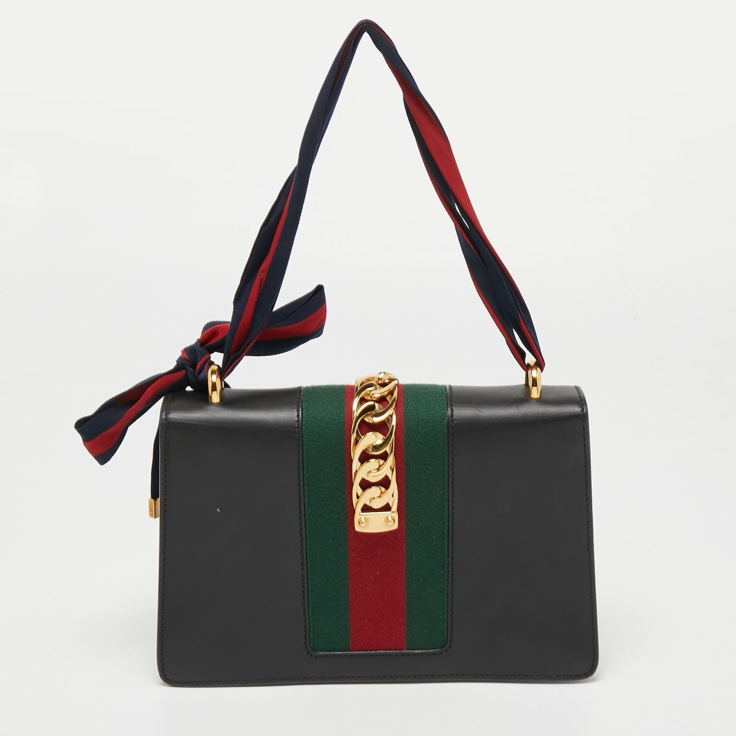 Gucci Lou Chain Leather Shoulder Bag
