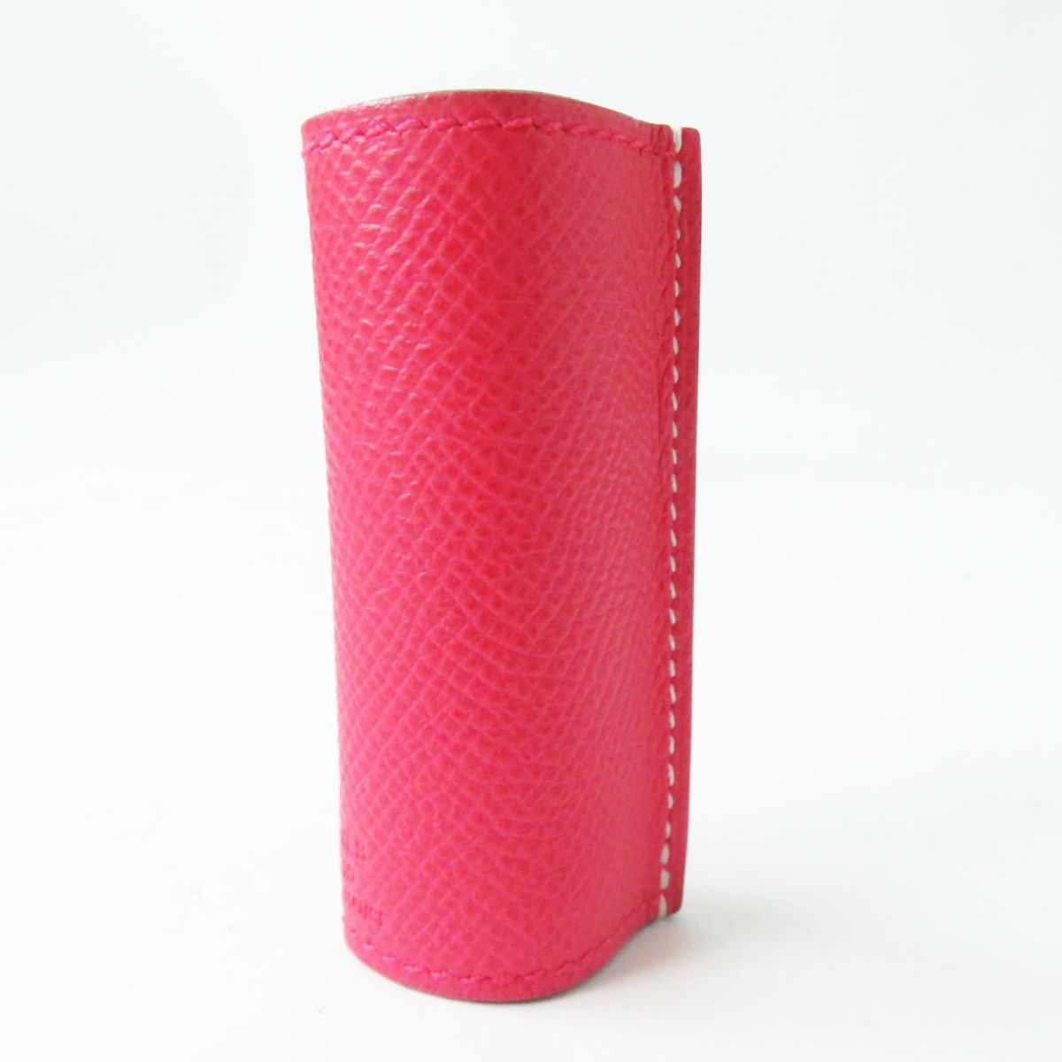 HERMES Cosmetics Pouch Epsom Red Lipstick Holder Lipstick Rouge Hermes Women