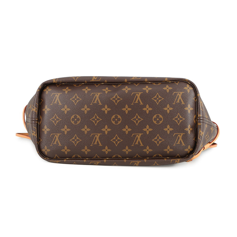 LOUIS VUITTON Neverfull Inside Out Orange BrownM28376 Monogram Size MM