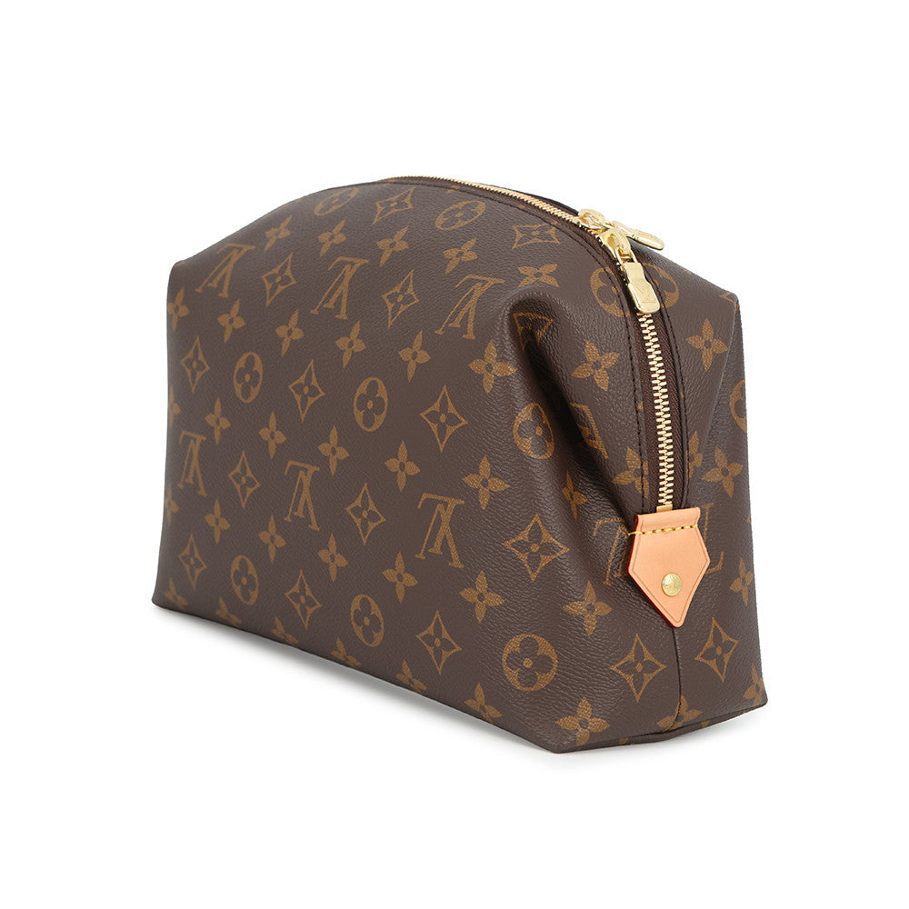 LOUIS VUITTON Pochette Cosmetic BrownM46458 Monogram Size GM