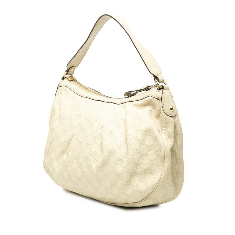 Gucci Guccissima Leather Shoulder Bag