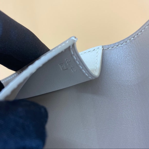 Luxury Hermes leather clutch