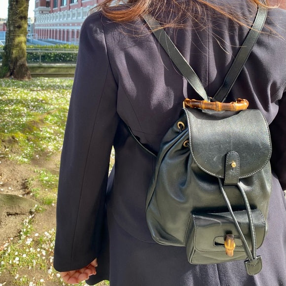 Gucci Leather Mini Backpack